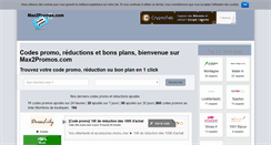 Desktop Screenshot of max2promos.com